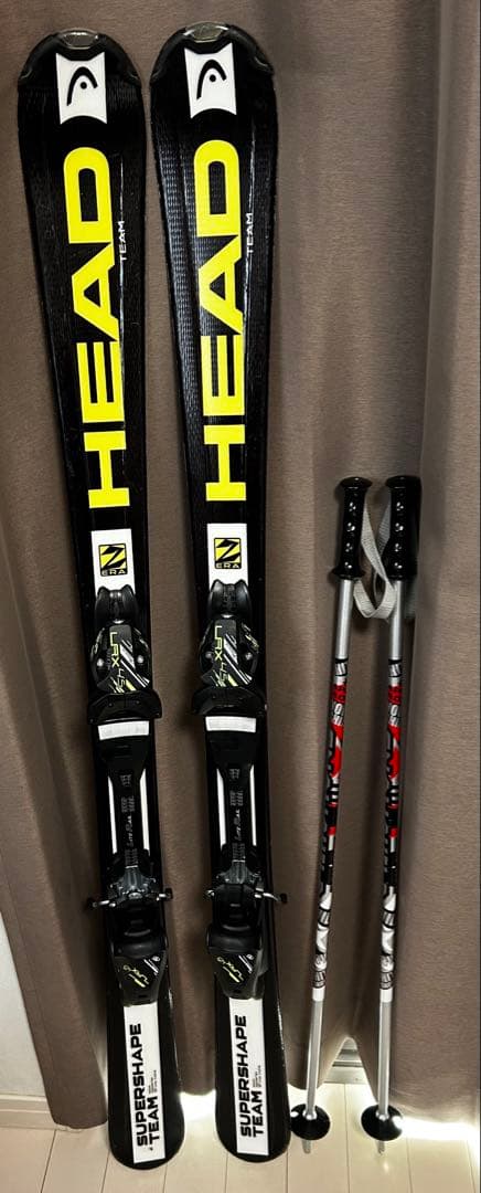 HEAD Supershape Team スキー 127cm