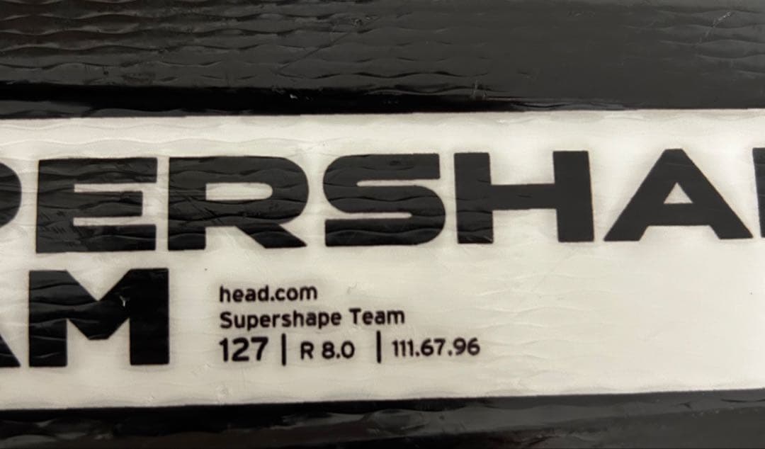 HEAD Supershape Team スキー 127cm