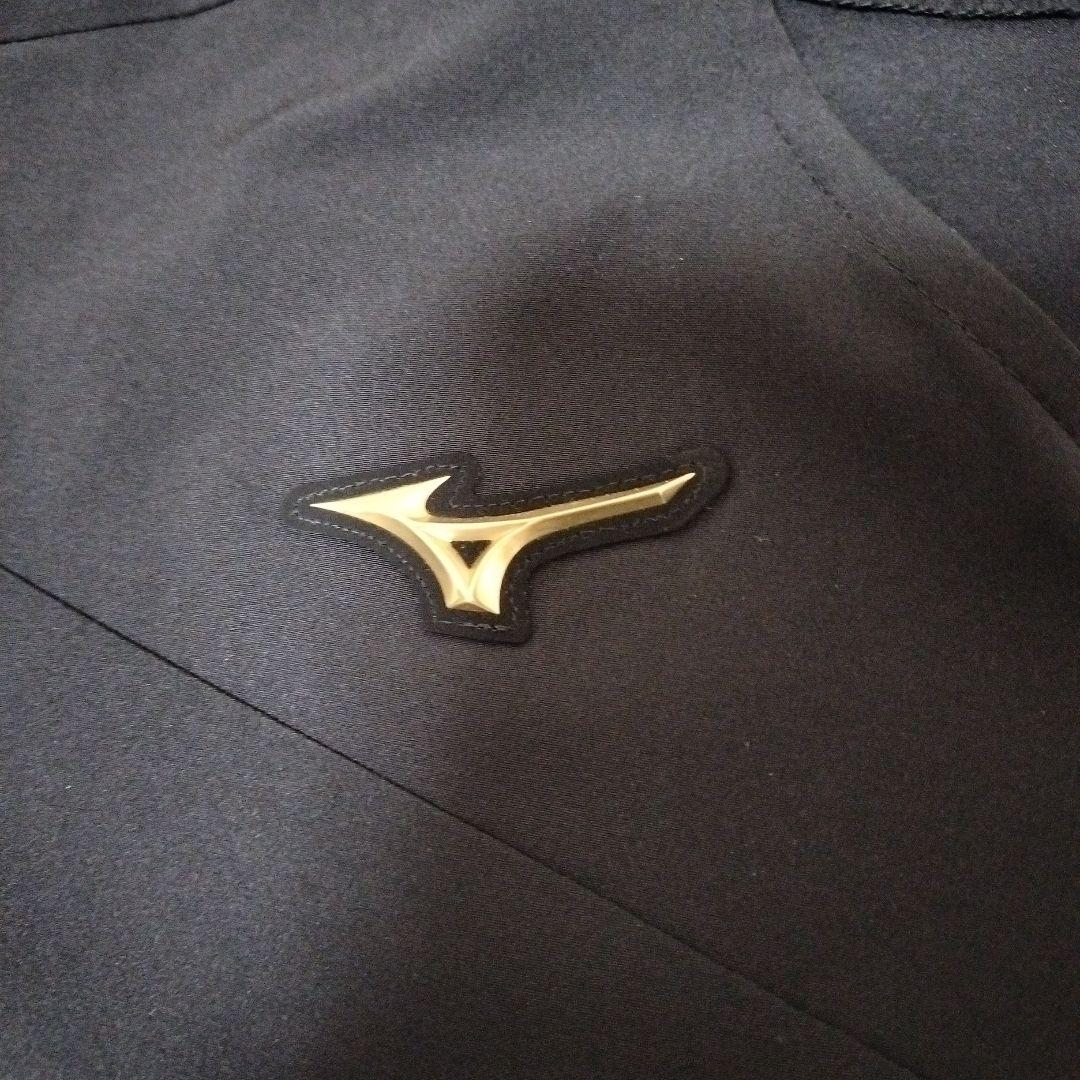新品　MizunoPro　Ｖジャン　ハーフジップタイプ　Lサイズ 黒