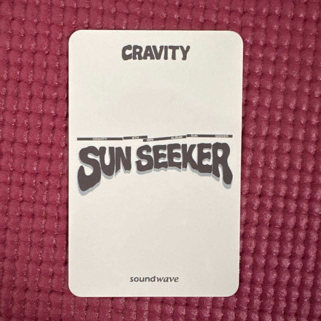 CRAVITY SUNSEEKER soundwaveラキドロ　トレカ　ソンミン