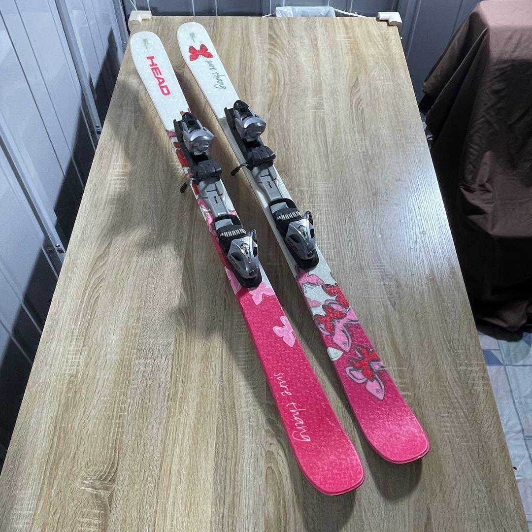 HEAD135cm SALOMON22/23.5cmストック105cm