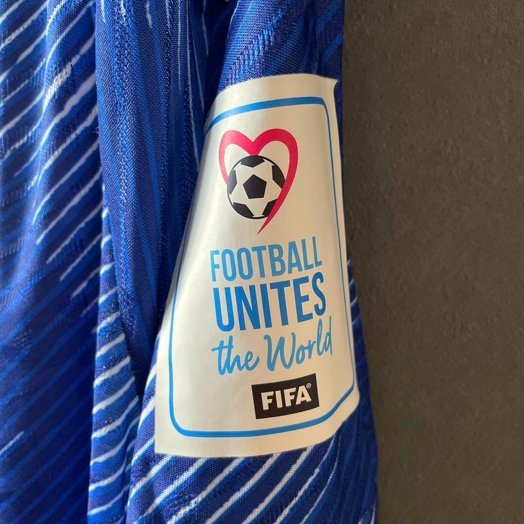 サッカー日本代表ユニフォーム2022 三笘 長袖 オーセンティック W杯 折り紙