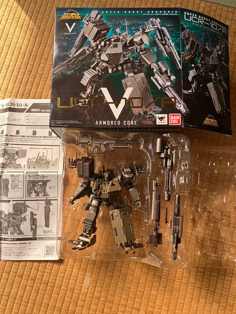 補助パーツ欠品　スーパーロボット超合金アーマードコアVUCR-10/A バンダイ