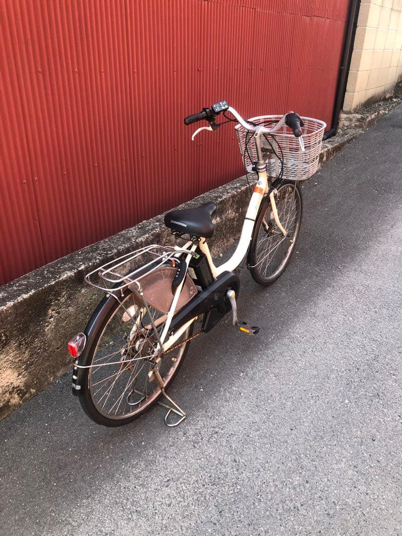 【京都発】電動アシスト自転車　24インチ ブリヂストン　6.2AH