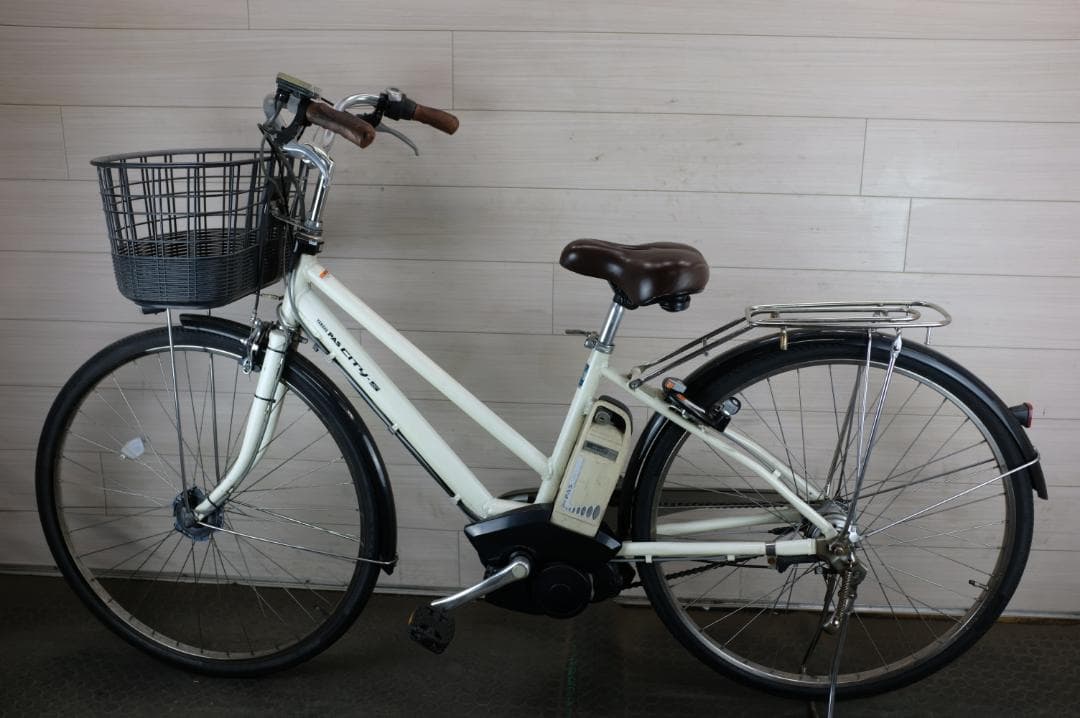 ヤマハ　PAS CITY　27インチ3段　4.0Ah（4点灯）充電器あり
