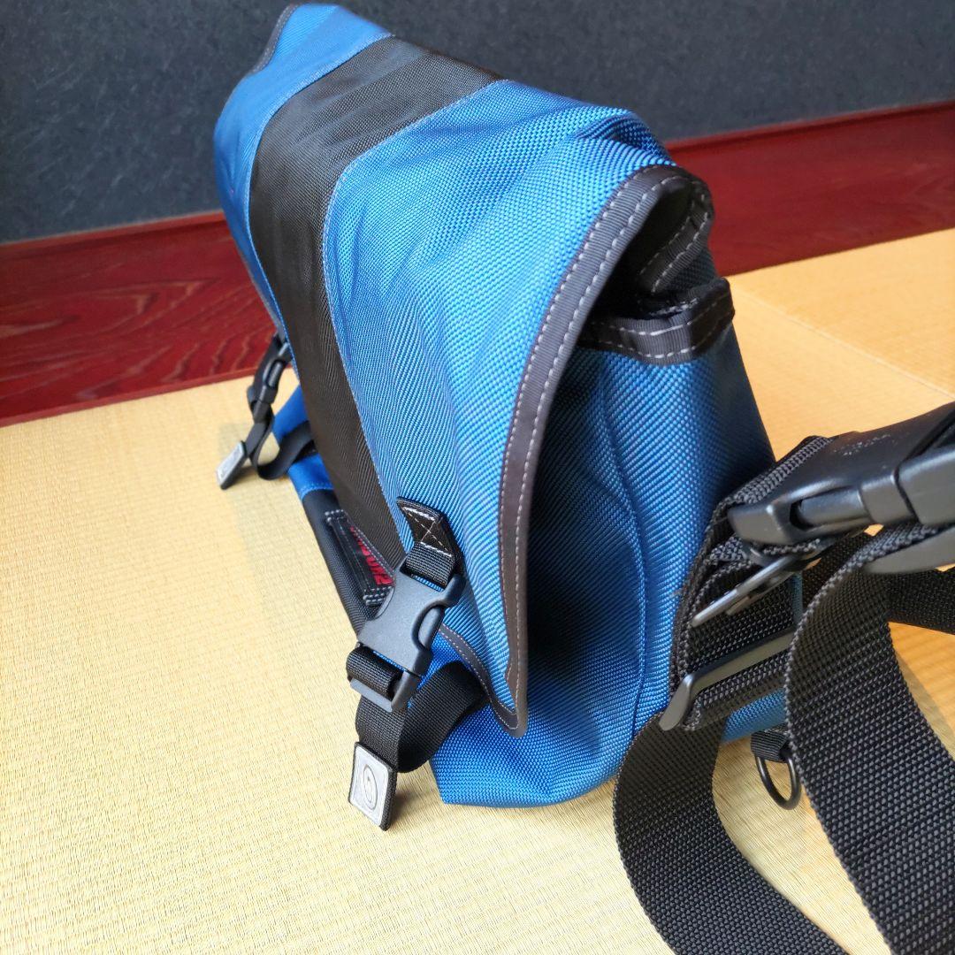【美品】TIMBAK2 メッセンジャーバッグ 青 黒
