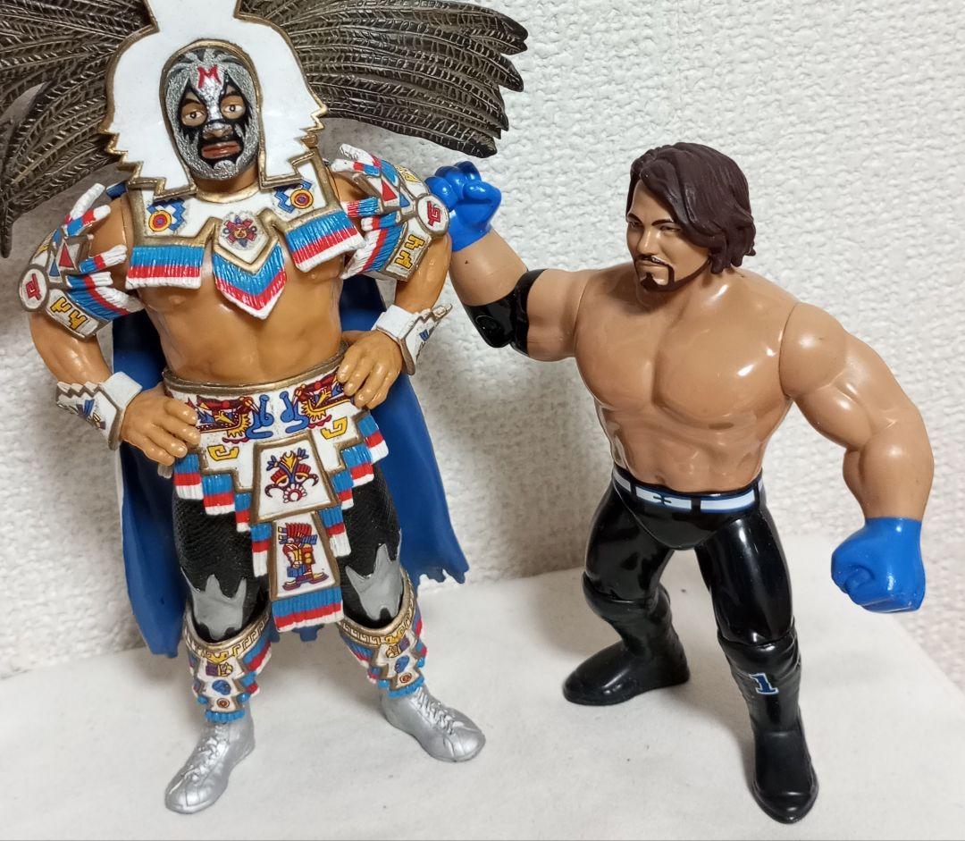 プロレス フィギュア 猪木 マスカラス グレートムタ 新日本プロレス AJ