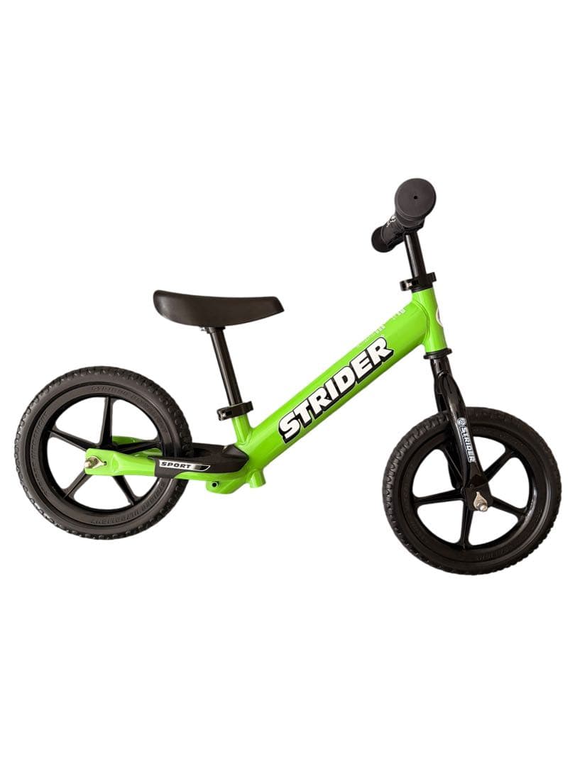 美品　ストライダー　STRIDER SPORT 12インチ グリーン 日本正規品