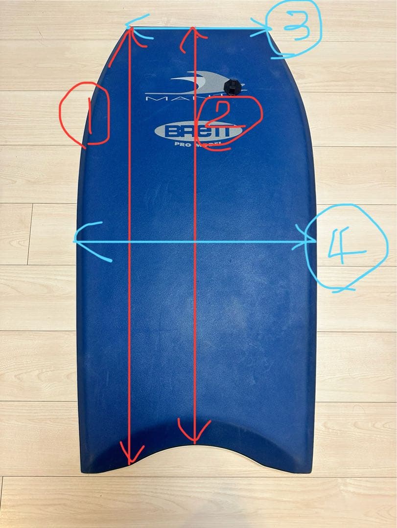 Manta BRETT Pro Model ボディボード