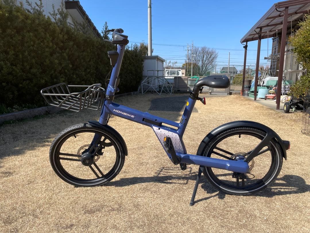 電動アシスト自転車 メーカー:HONBIKE 走行距離約13km‼︎