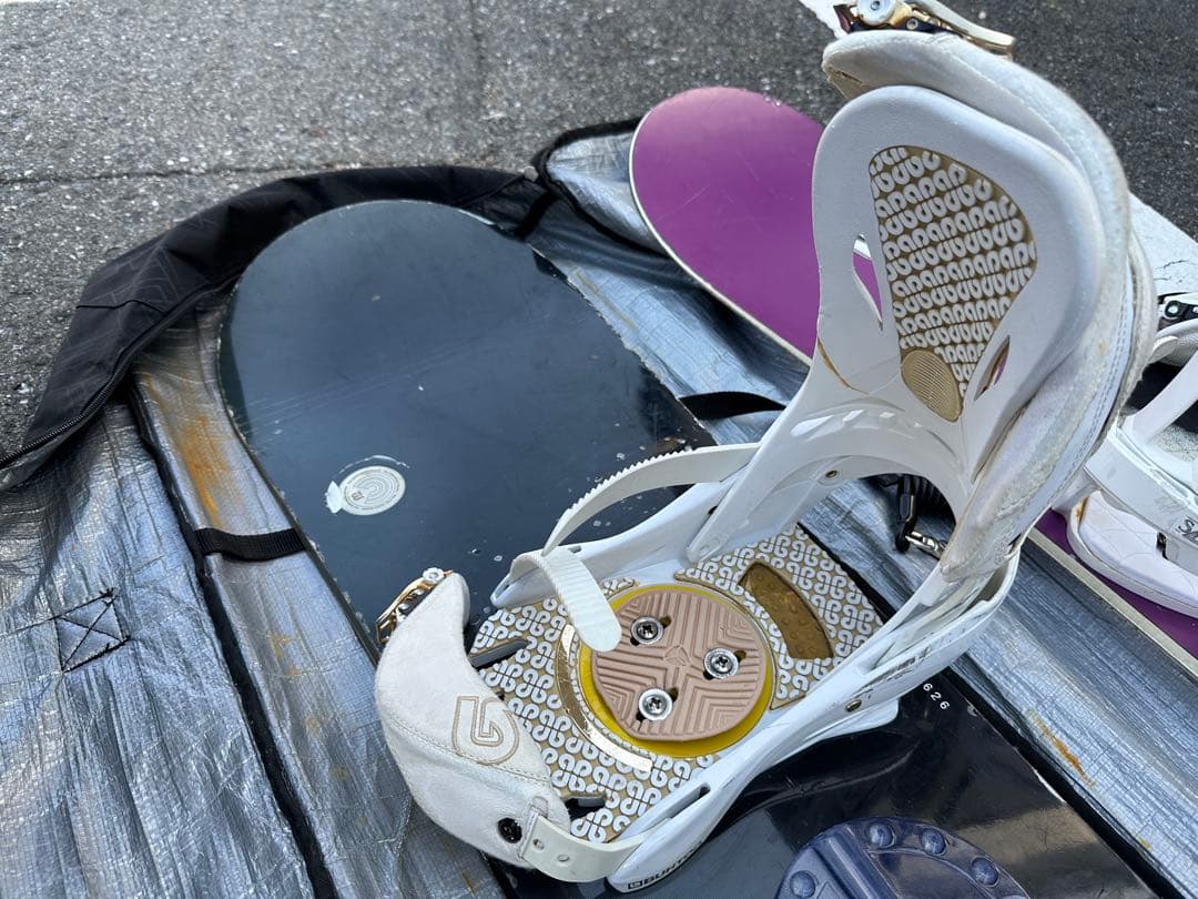 BURTONxサロモン CUSTOM スノーボードセット バートン
