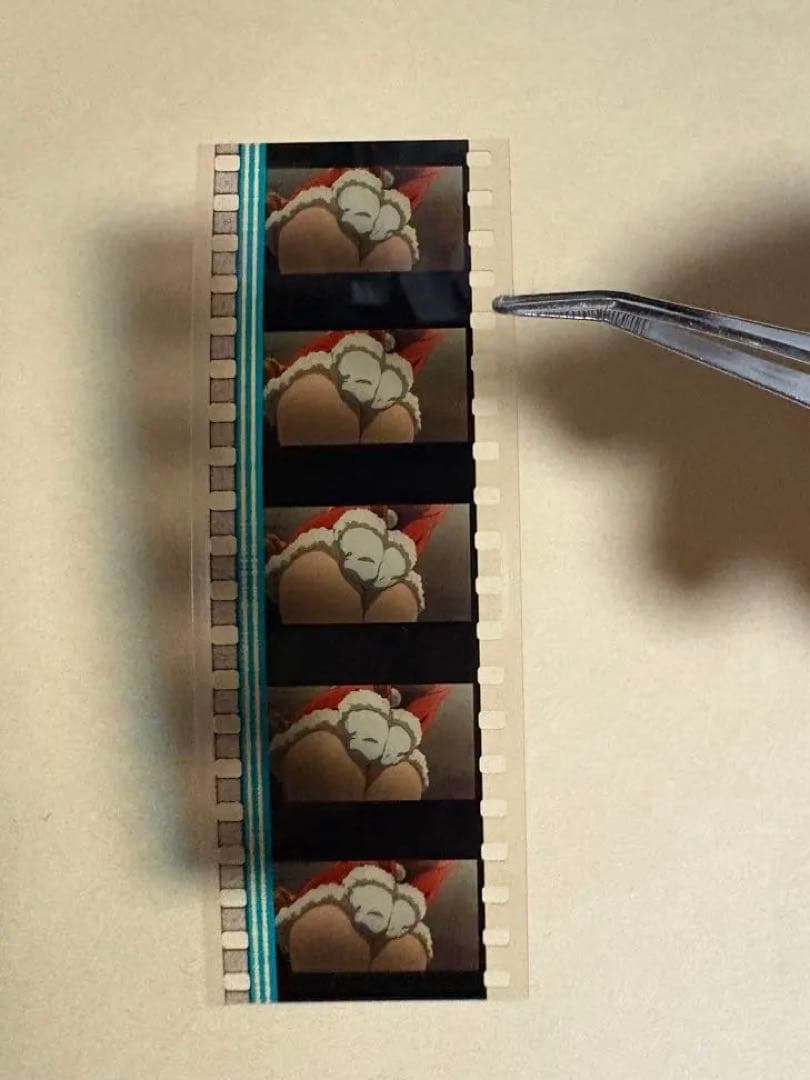 【朝日奈みくる 太もも】涼宮ハルヒの消失 入場特典 フィルム サンタクロース