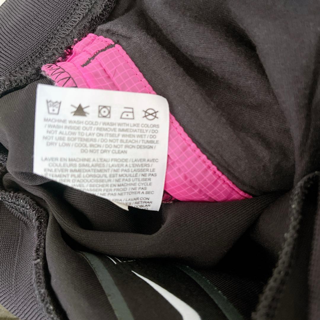 【希少デザイン】NIKE ワイド スウェットパンツ サイドジップ ピンク S