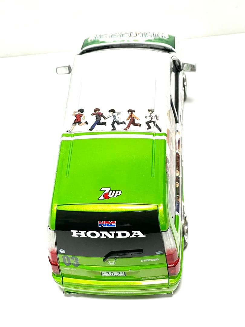 アオシマ1/24●D.A.D/RF3ステップワゴン痛車仕様●完成品