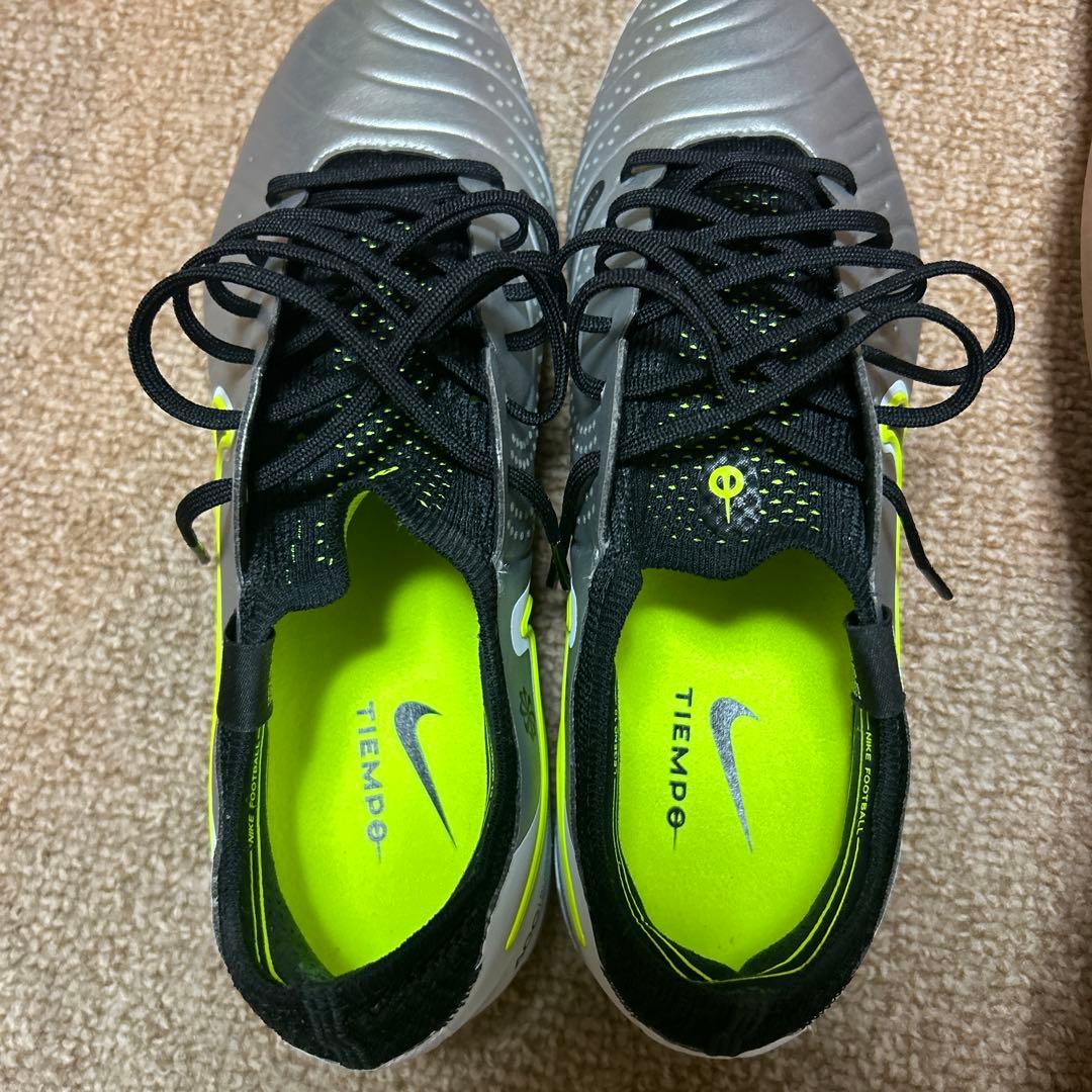 Nike ティエンポ サッカーシューズ グレー/ブラック/イエロー