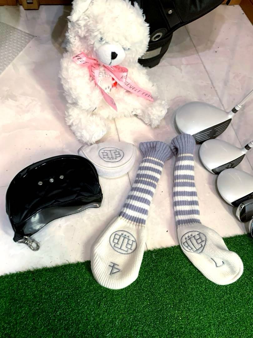 美品　完売　ルーズベルトテディベア　レディースゴルフクラブ セット　可愛く優しい