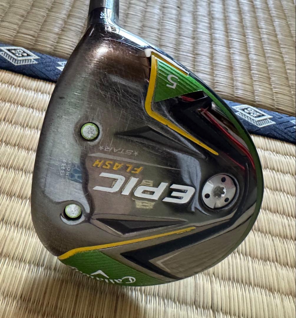 Callaway EPIC FLASH STAR S ドライバー＆５Ｗ