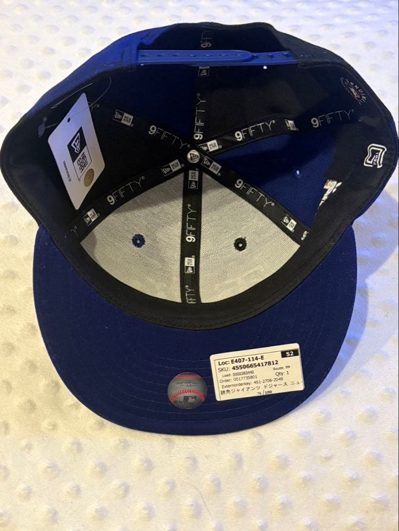 最終値下げ 新品未使用2025MLB東京シリーズ 巨人&ドジャースコラボキャップ