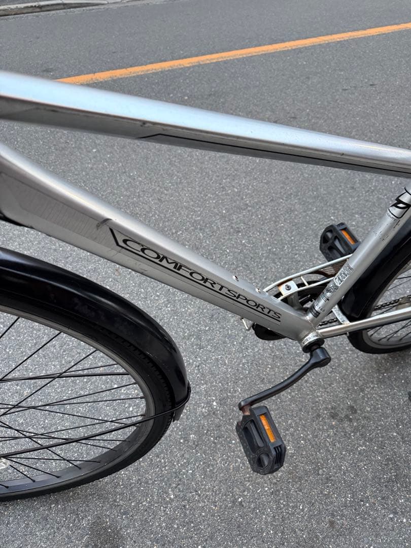173 自転車 大阪市 【引取り限定】 美品 27インチ 変速付き