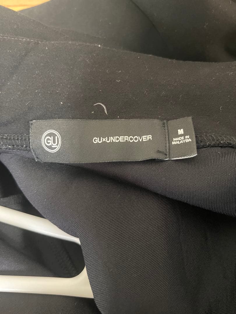 GU×UNDERCOVER ジャージ上下セット M ブラック　コラボ