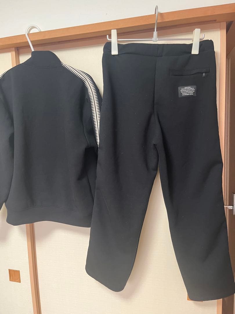 GU×UNDERCOVER ジャージ上下セット M ブラック　コラボ