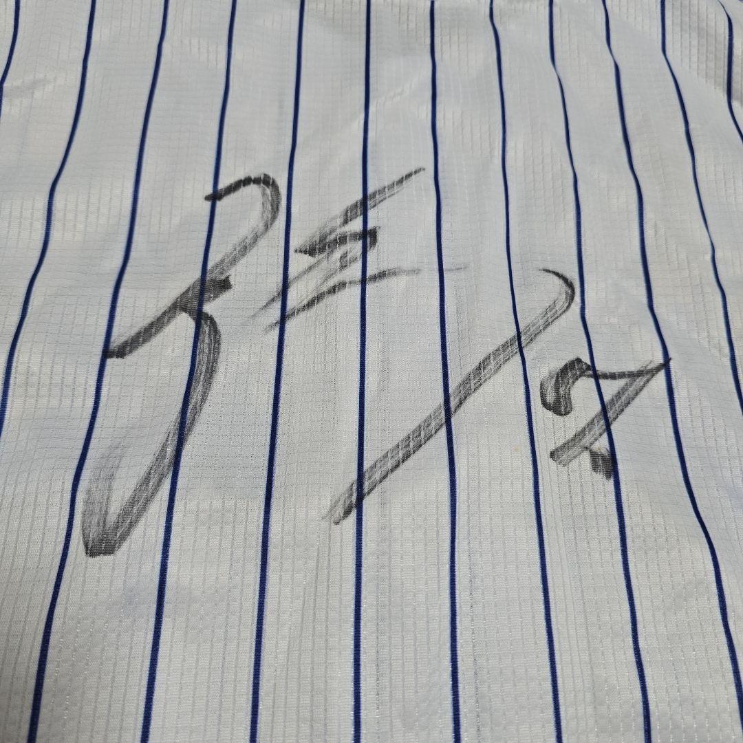 ☆未使用☆ベイスターズ 宮崎敏郎選手 直筆サイン入りユニフォーム Lサイズ