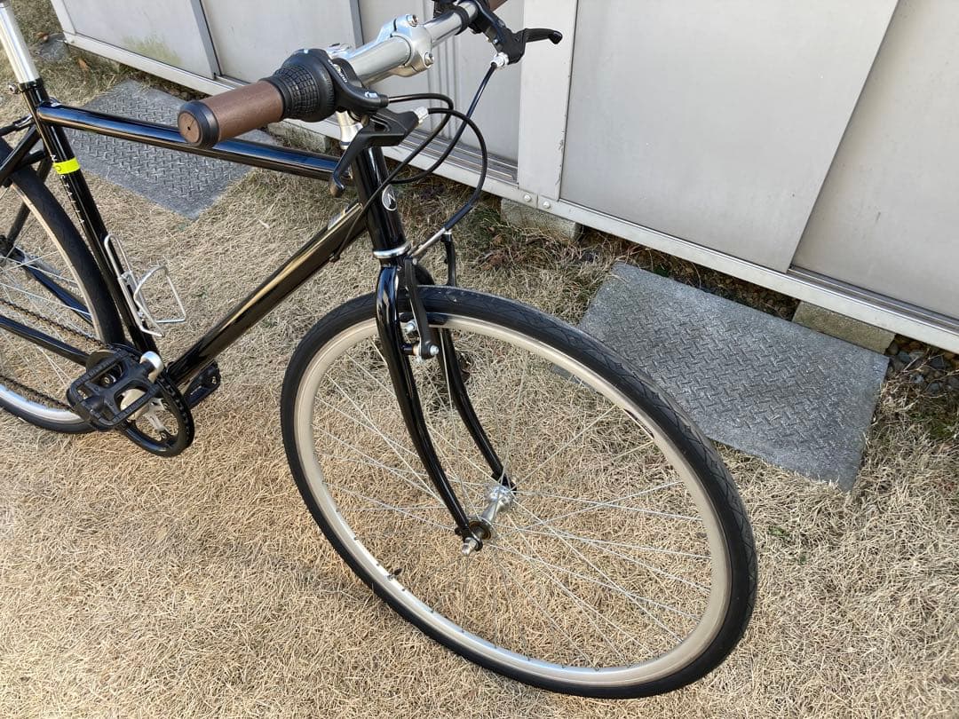 NESTO マルキン ノスタリア ブラック　フラットロードバイク　手渡しのみ