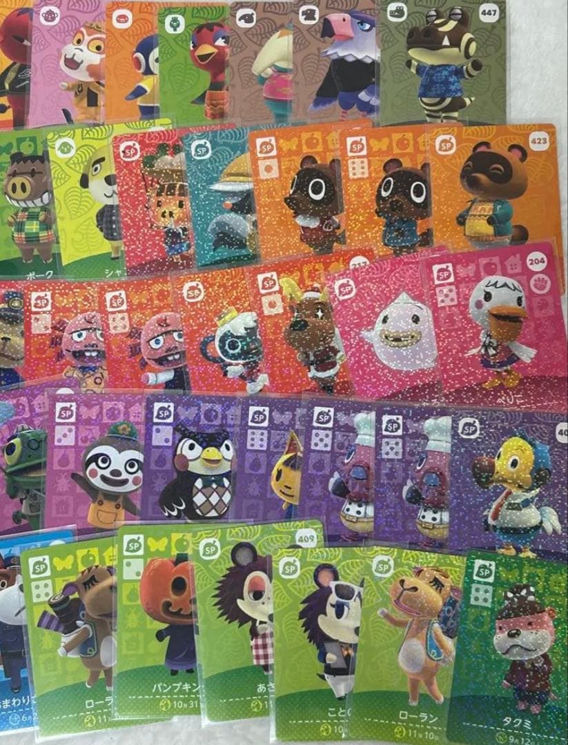 あつまれどうぶつの森 amiiboカード 136枚 まとめ売り 被りあり