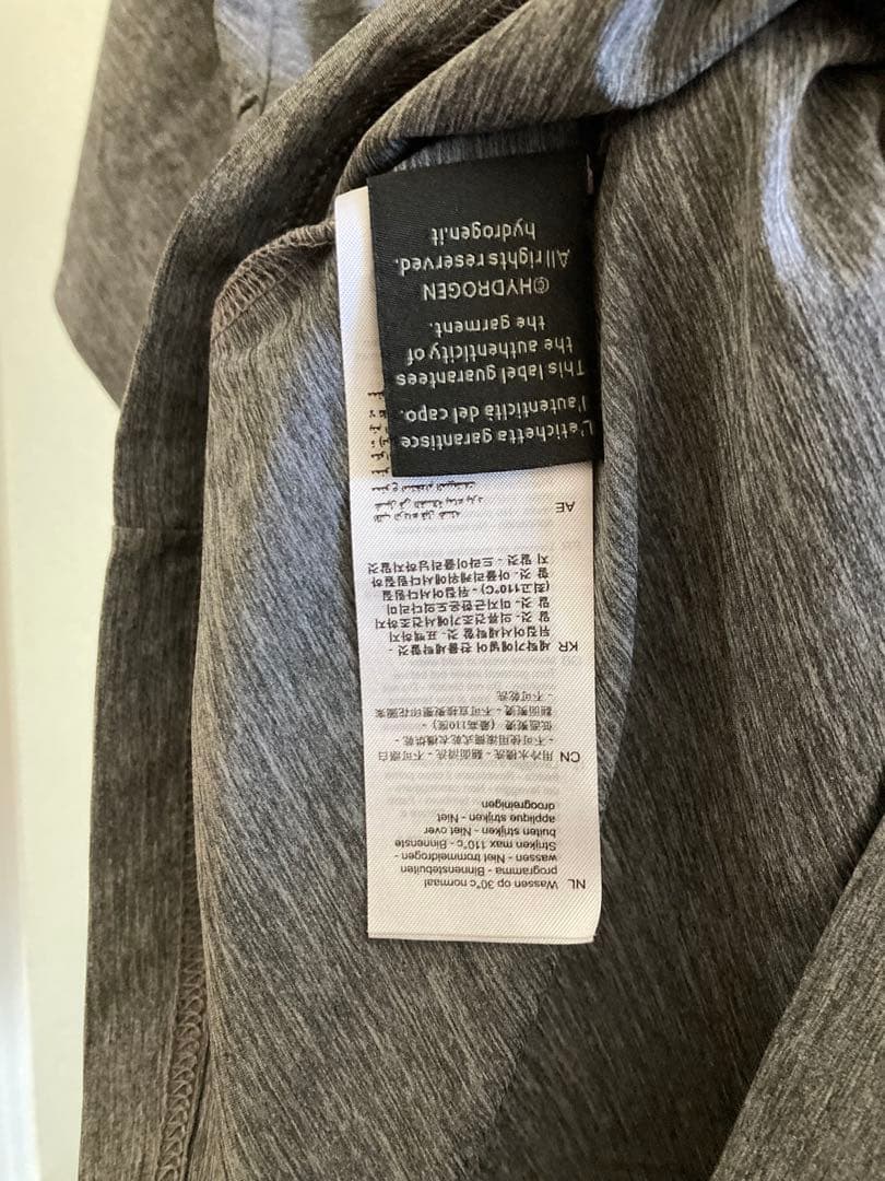 HYDROGEN TENNIS Tシャツ M グレー
