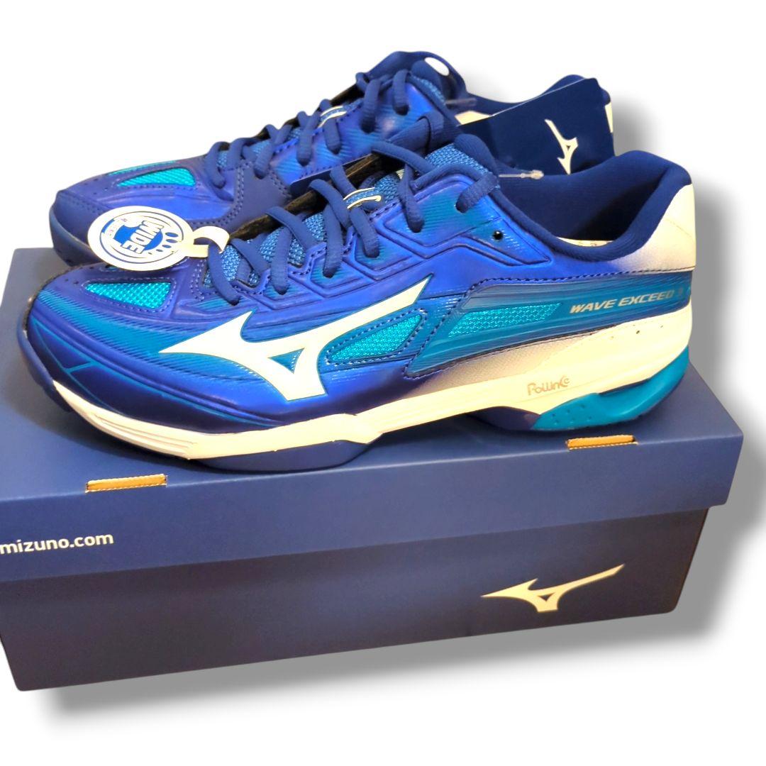 新品 MIZUNO ウエーブエクシード 3 WAVE EXCEED ブルー
