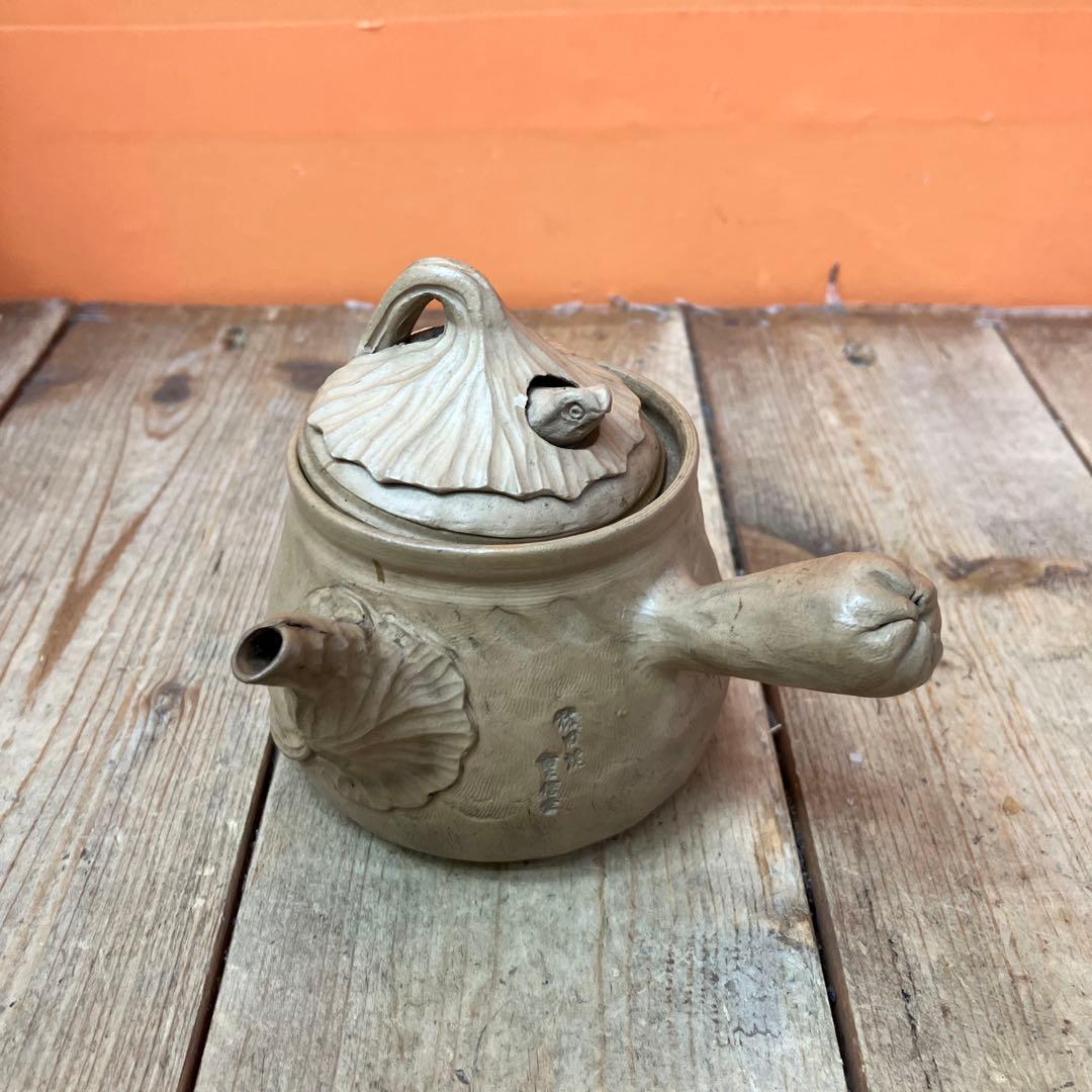 2F 秋田焼 伝統工芸 骨董品 アンティーク ヴィンテージ 茶道具 煎茶道具