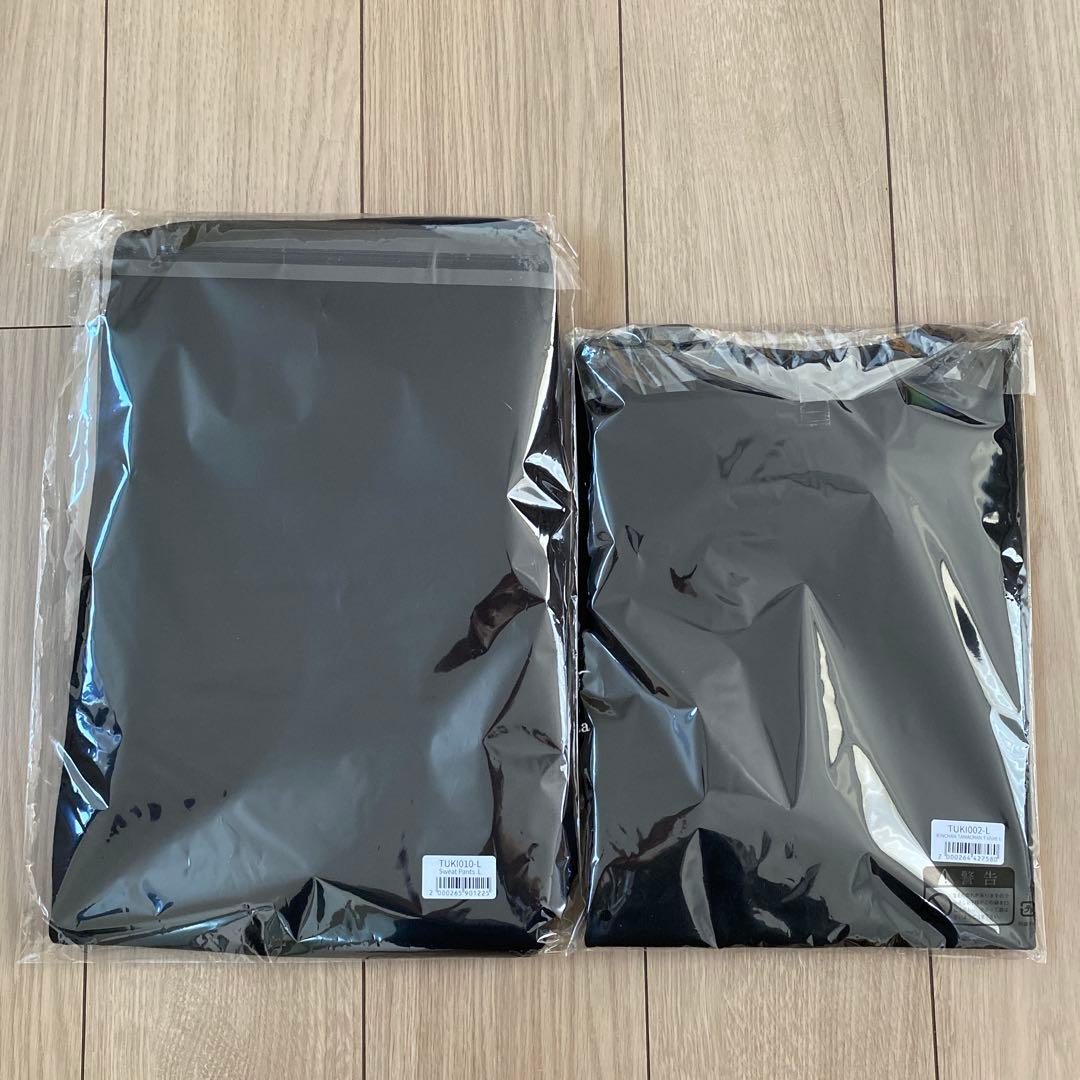 tuki. 承認欲求爆発 Tシャツ&スウェットパンツセット L