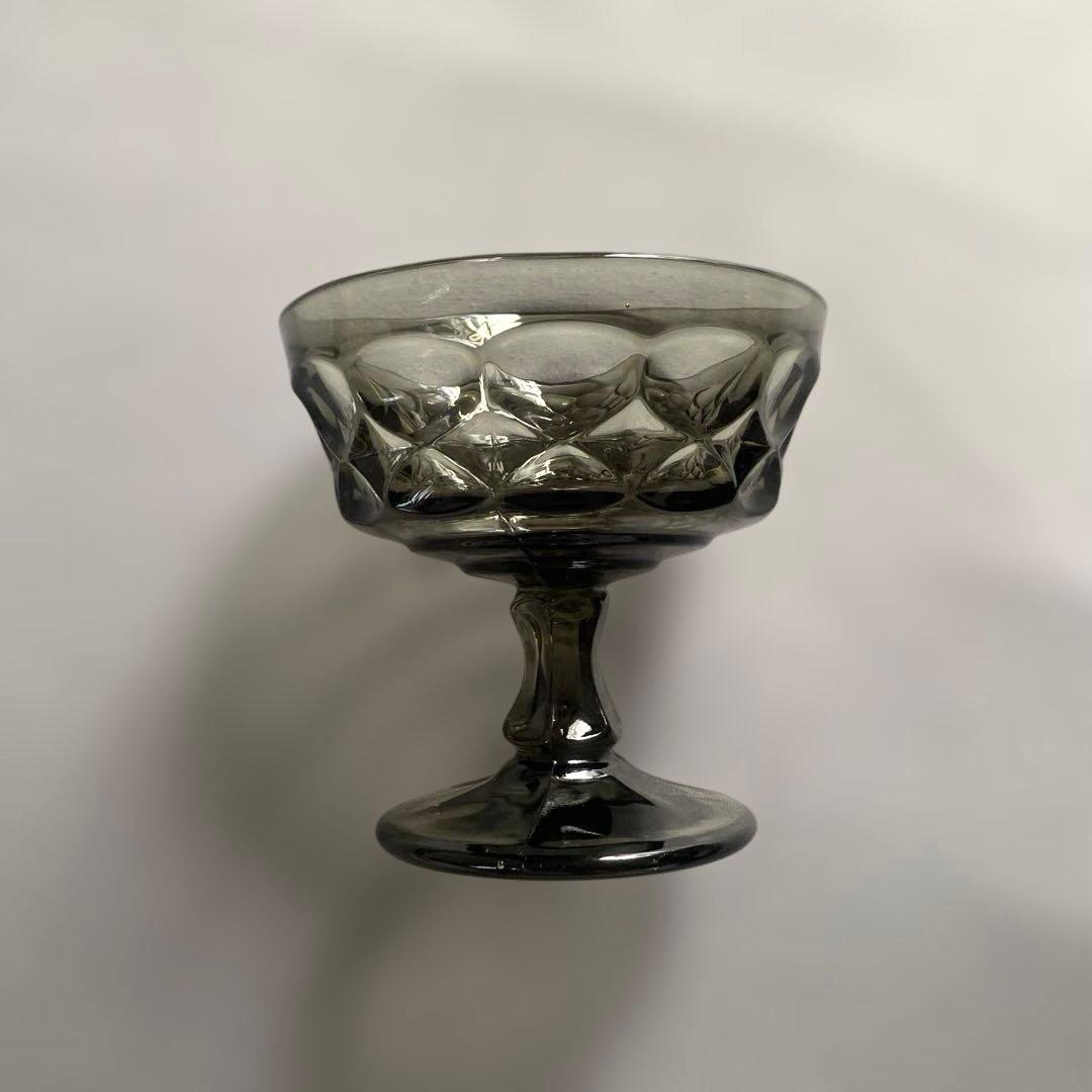 貴重　昭和レトロ　ガラス　デザート　フルーツ　アイスクリーム　器　皿
