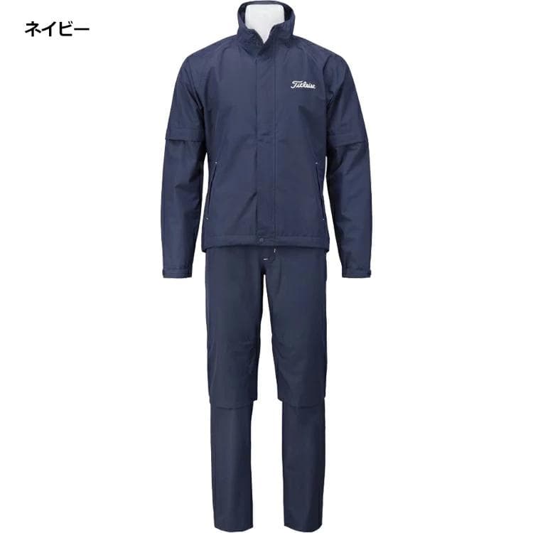 新品 タイトリスト Titleist レインウェア 上下セット Lサイズ NV