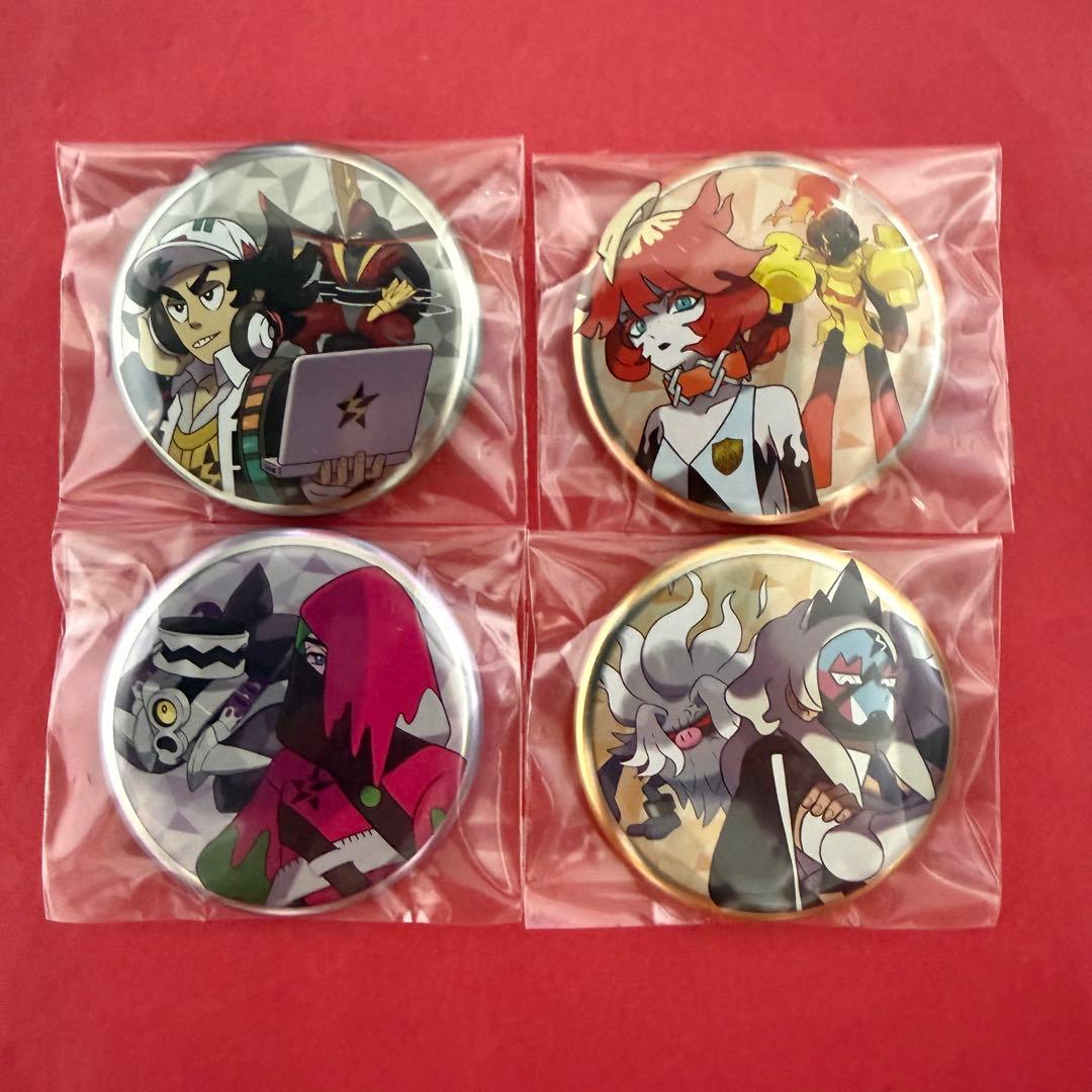 新品 ポケモン 缶バッジコレクション パルデア チリ ナンジャモ まとめ売り