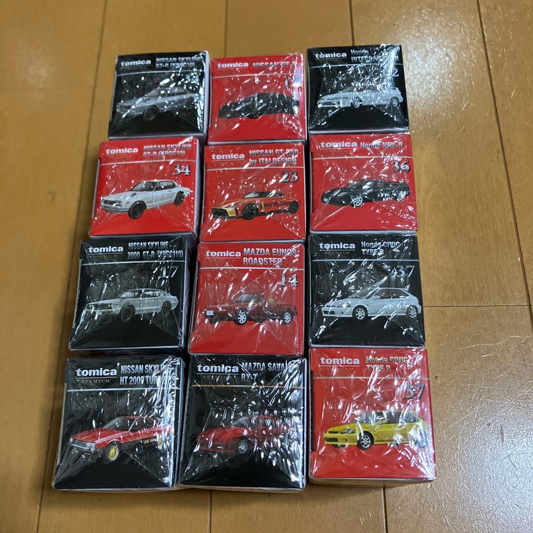 トミカプレミアム 国産車 12台セット タカラトミーモール
