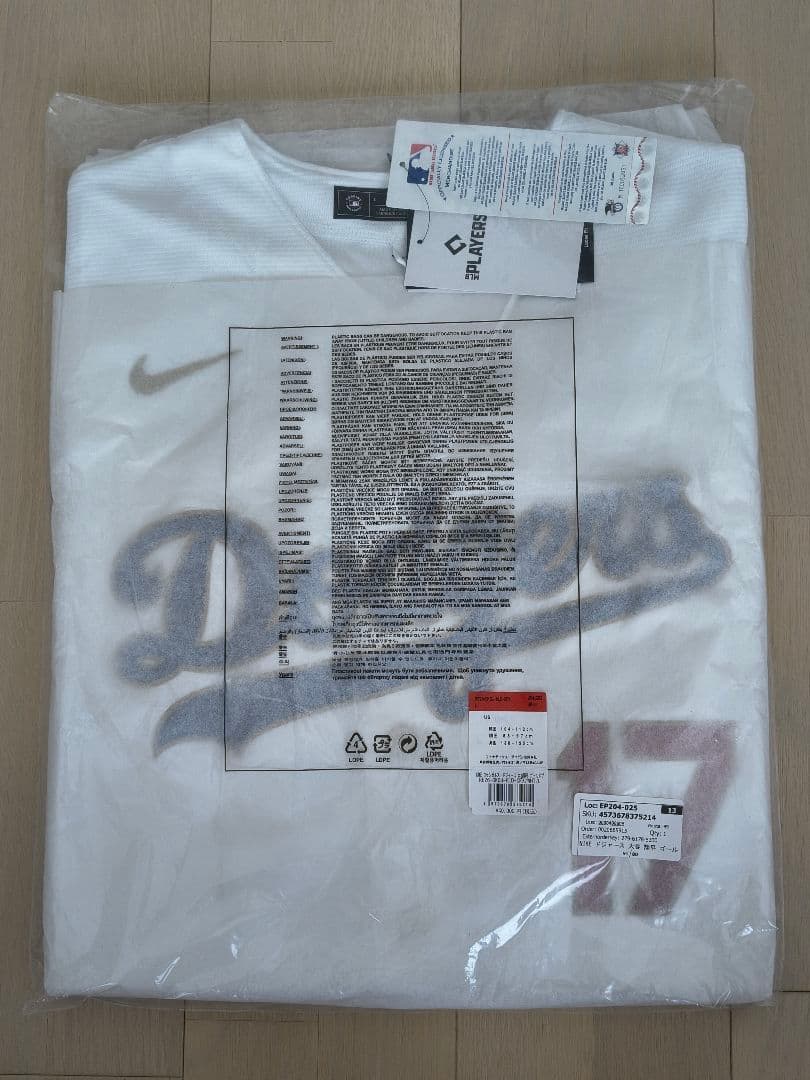 【即日発送】 ロサンゼルス ドジャース 大谷 翔平 ゴールド ユニホーム L
