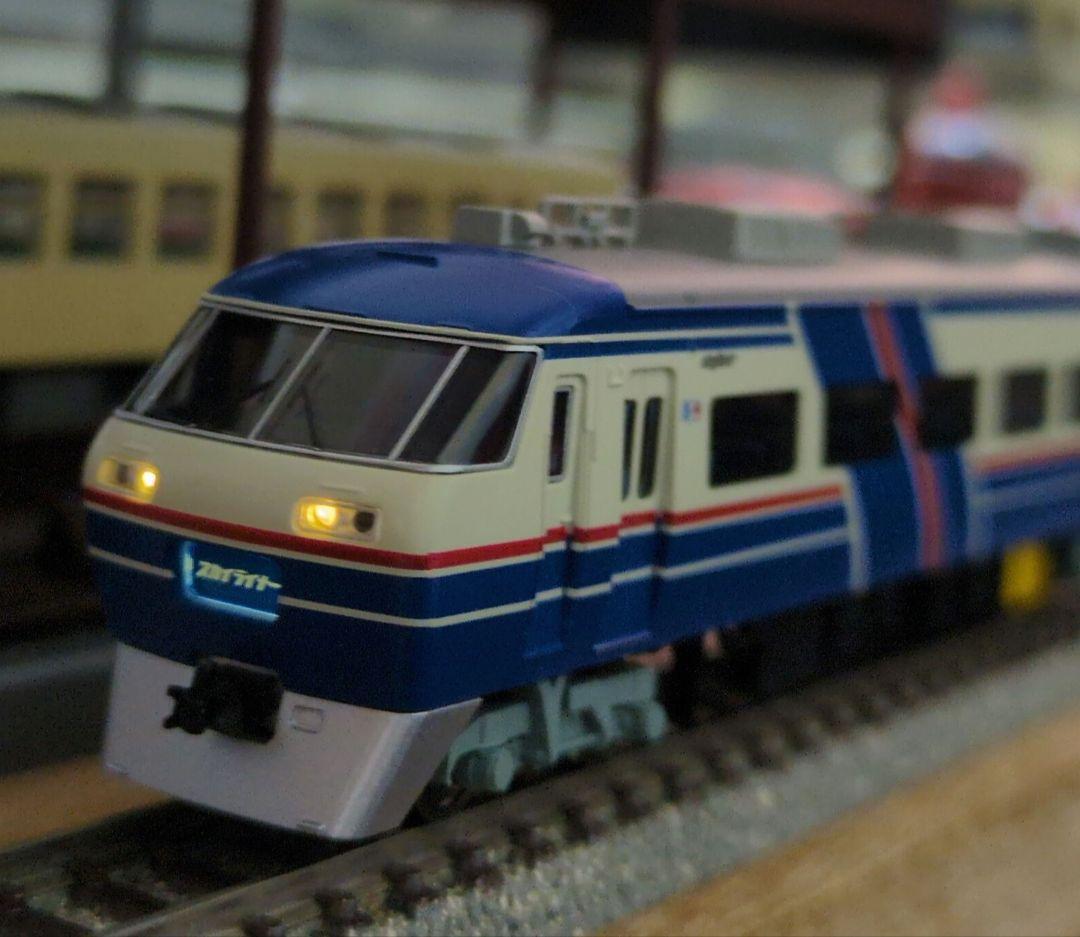 鉄道模型 京成 初代AE形 スカイライナー 新塗装 8両セット