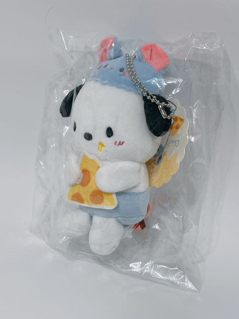 サンリオ　ポチャッコ ねずみ　マスコット　ぬいぐるみ　キーホルダー