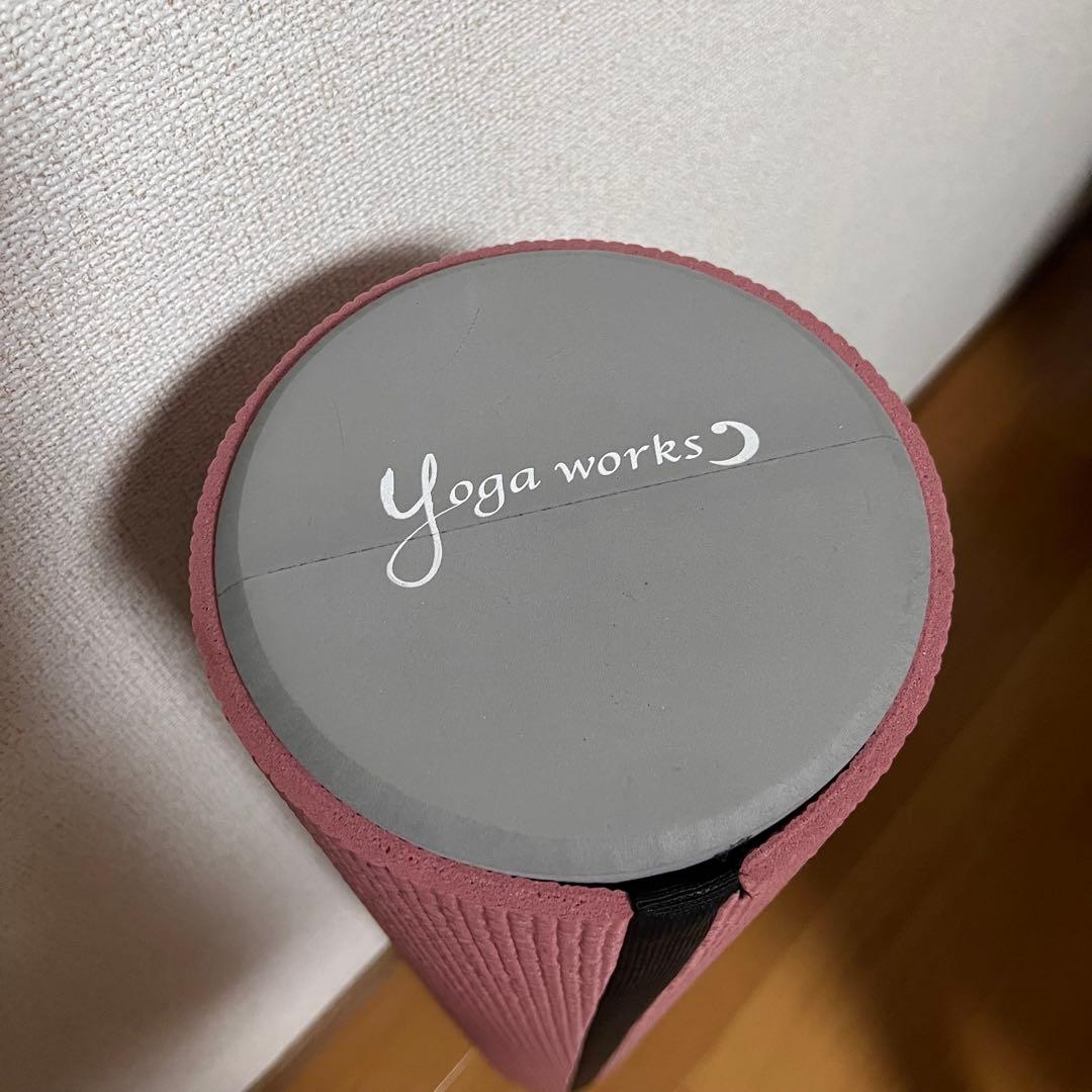 yoga works ピラティスローラー グリッポン モーヴ1本
