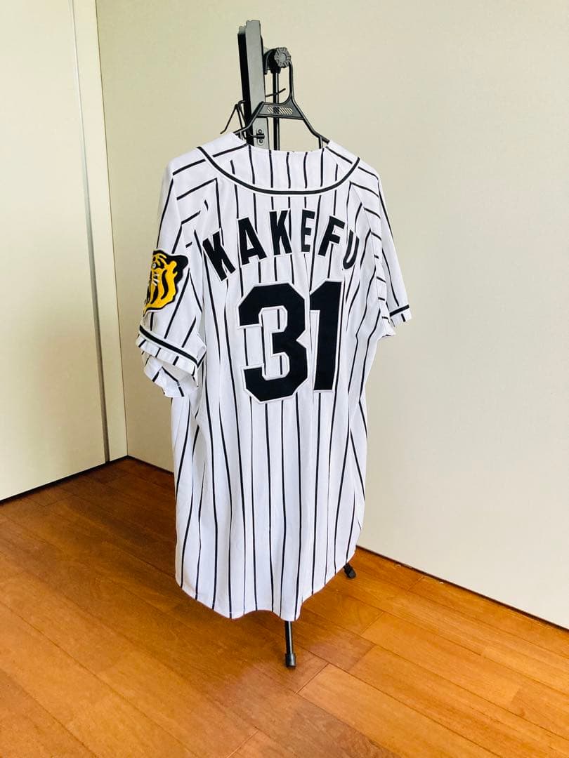 阪神タイガース 掛布　ユニフォーム メンズL 掛布雅之　刺繍　阪神公認　ミズノ