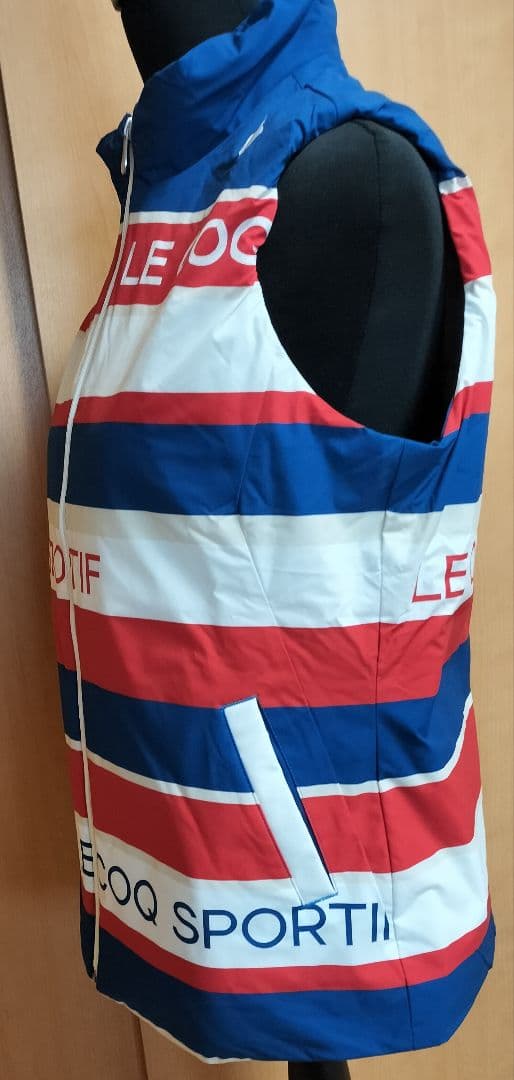LE COQ SPORTIF ストライプ ベスト