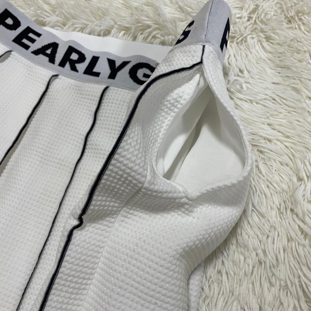 美品 PEARLY GATES ワッフル　プリーツスカート　ゴルフ