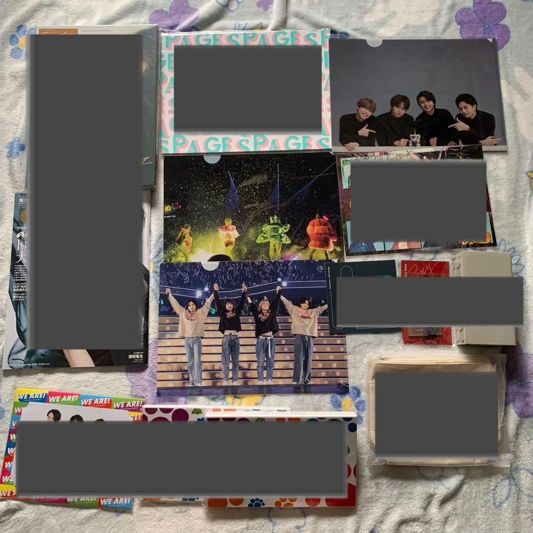 SexyZone timelesz グッズ まとめ売りツアーグッズ 公式写真