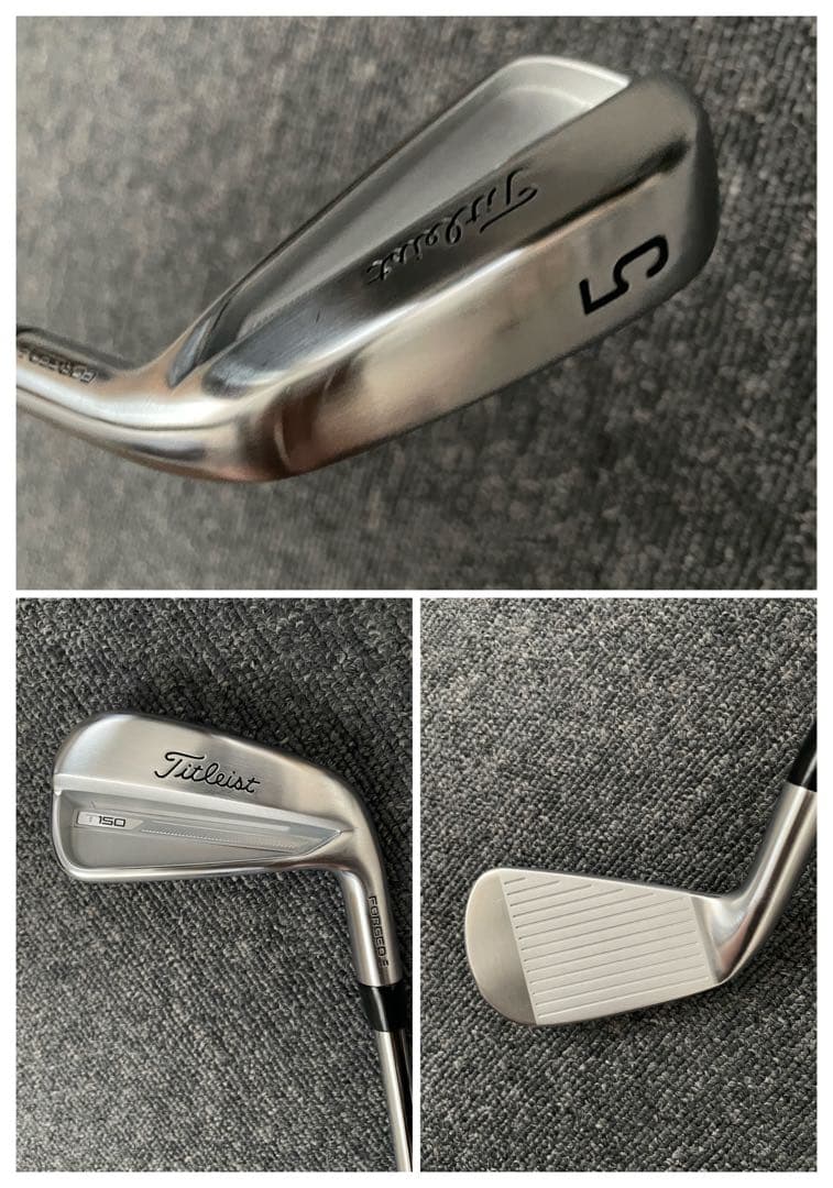 Titleist タイトリスト T150 モーダス120アイアン　5〜PW