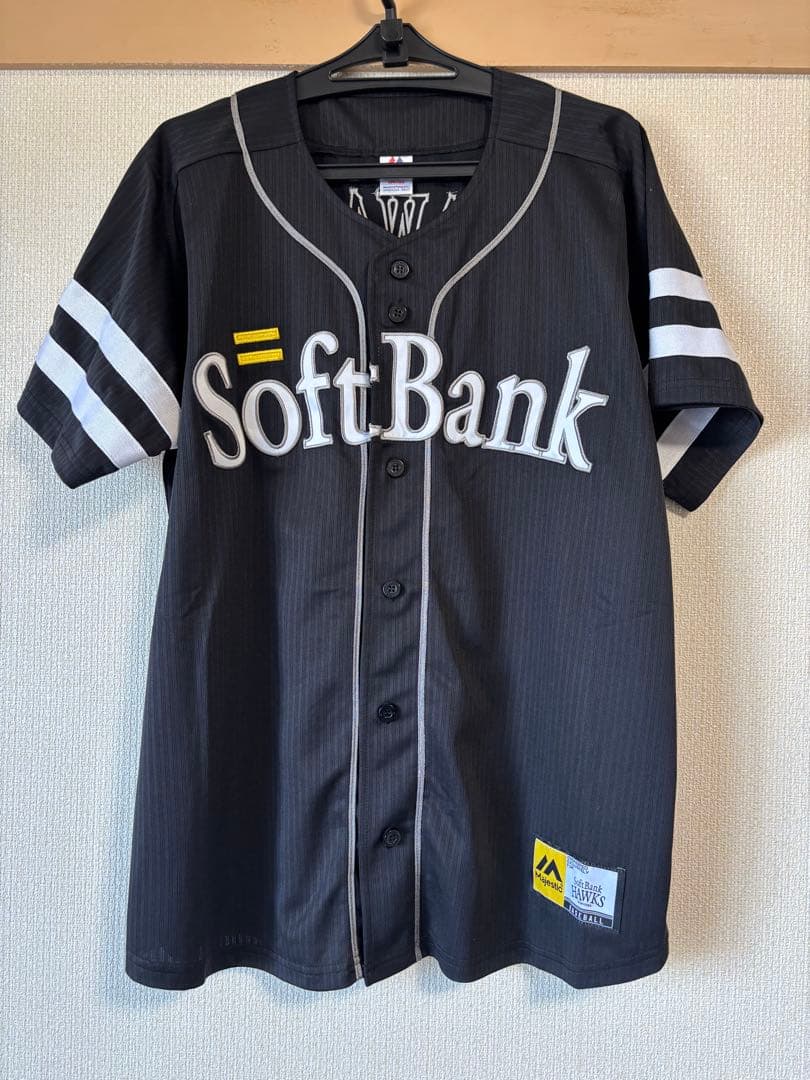 川瀬晃 ビジターユニフォーム Lサイズ（ソフトバンクホークス）