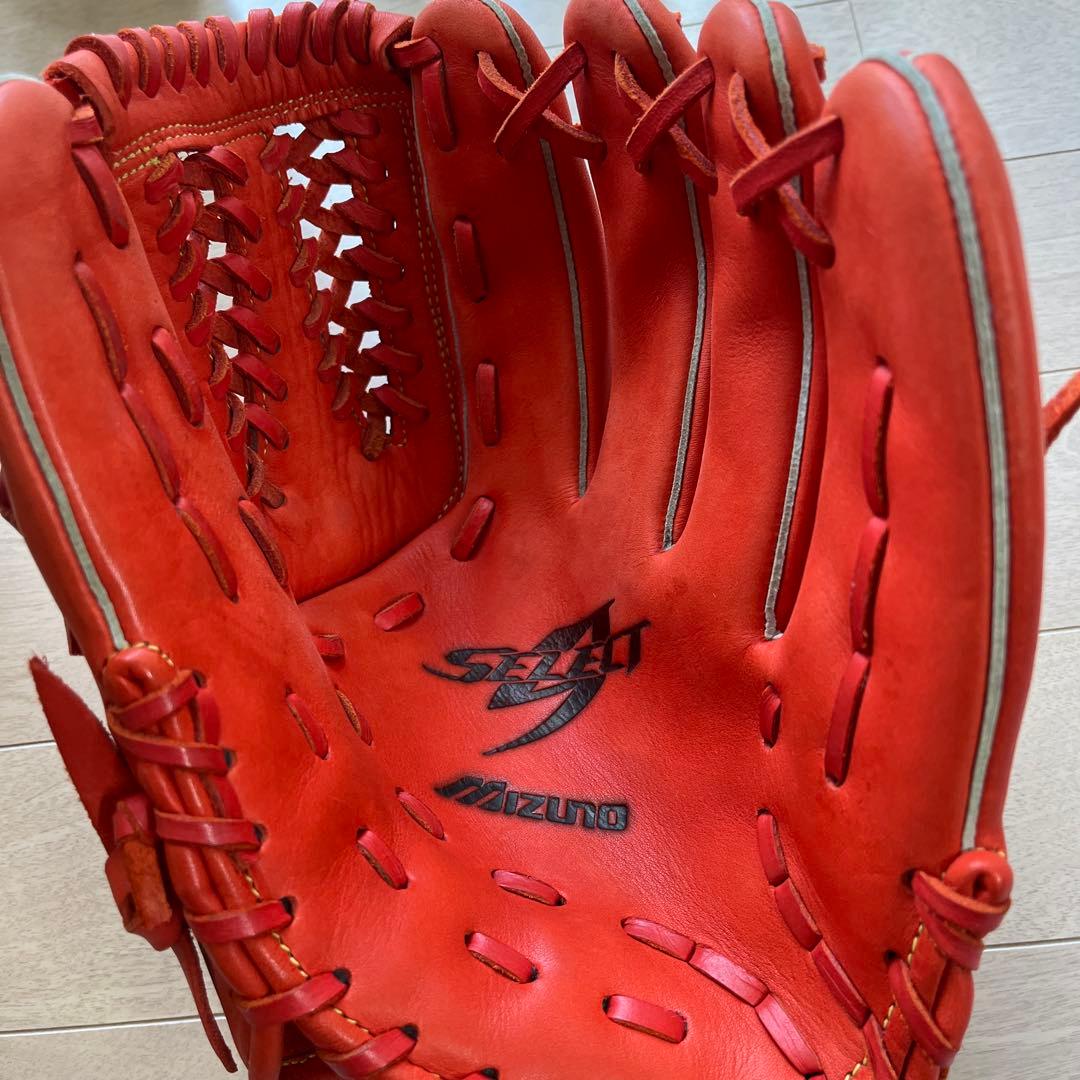 MIZUNO 軟式グローブ オレンジ　【値下げ交渉可能】