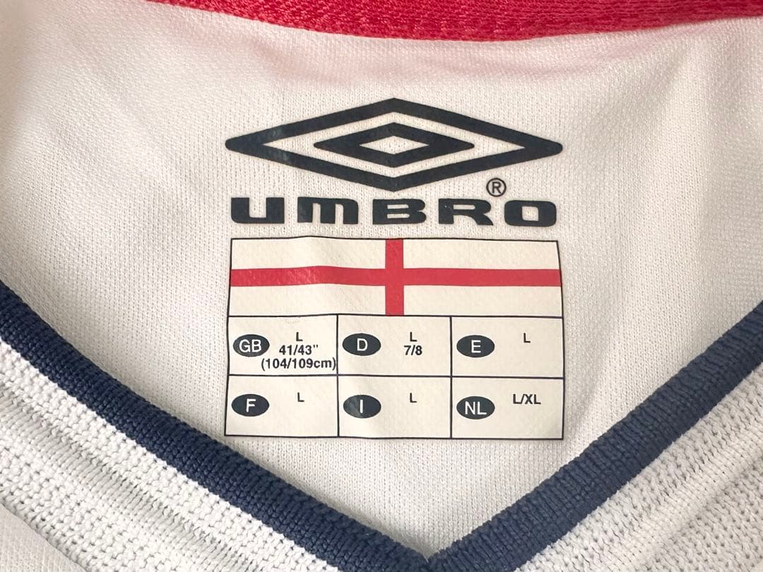 UMBRO イングランド代表ユニフォーム 00s Y2K