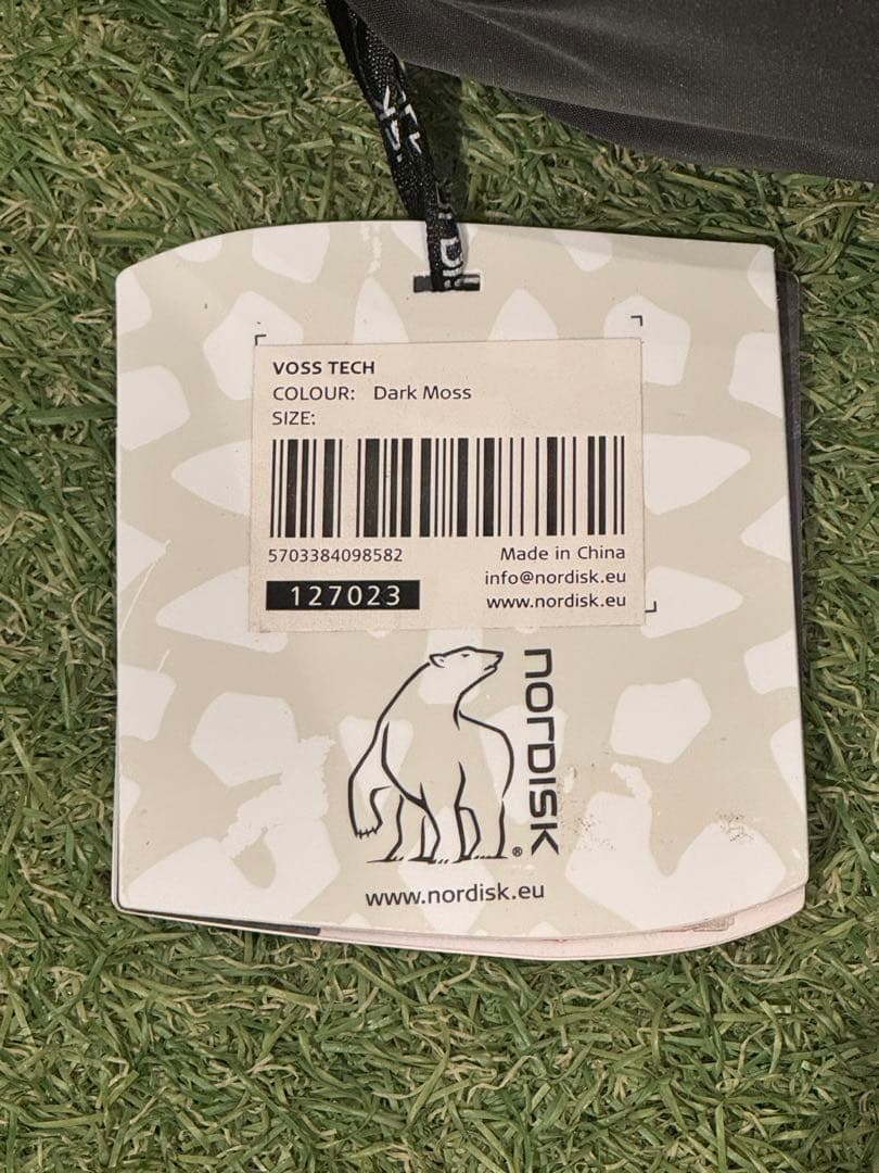 NORDISK Voss Tech Tarp 新品未使用！