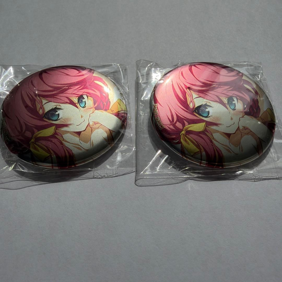 【未開封】Dies irae 抱き枕カバー ルサルカ 特典　缶バッジ　2個セット
